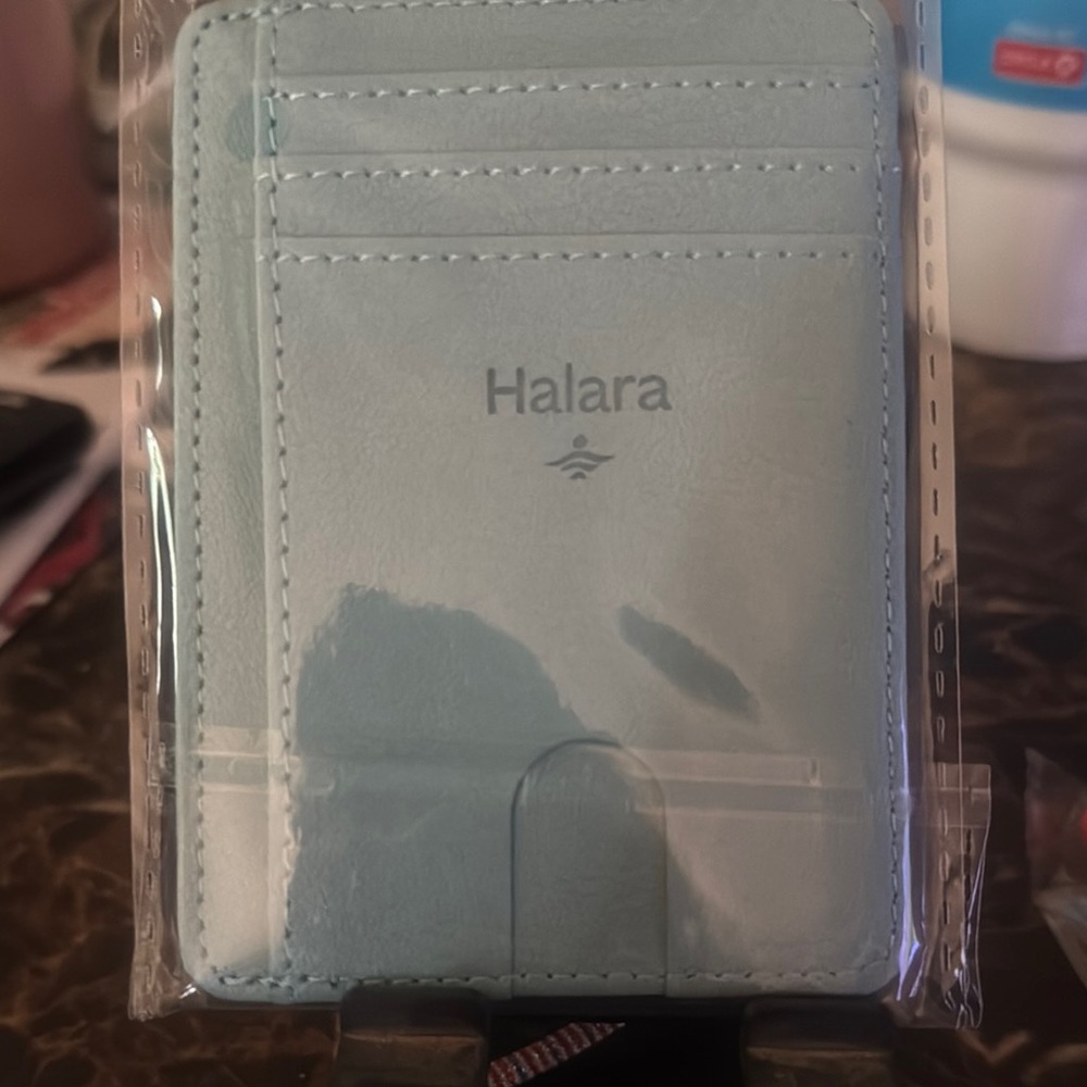 Halara Light Blue Card Holder